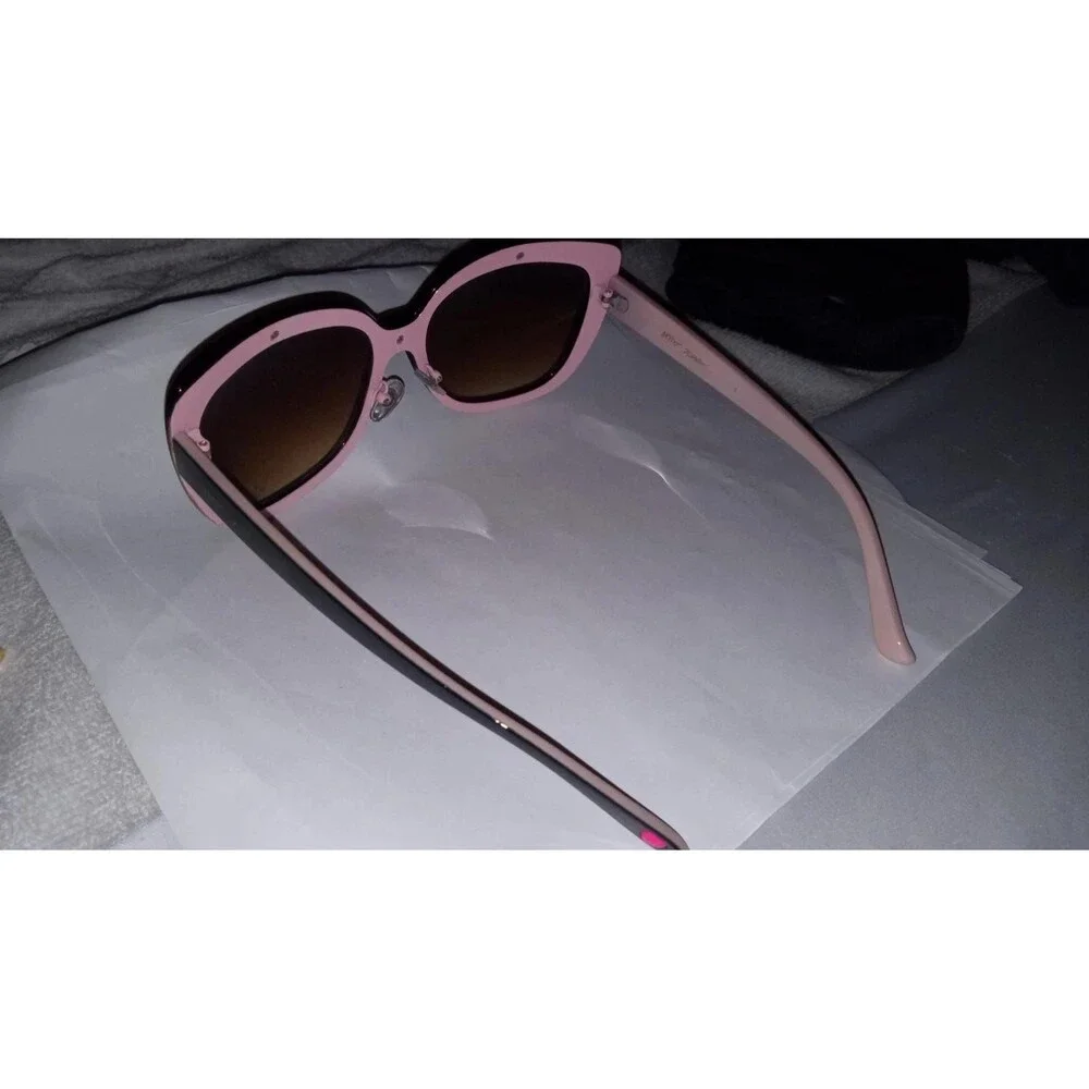 Betsey Johnson Leopard Tortoise Shell Sunglasses Brown Lens Animal Print